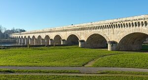 Le pont-canal d'Agen