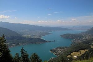 Le lac d'Annecy